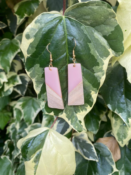 Blush Petal Earrings