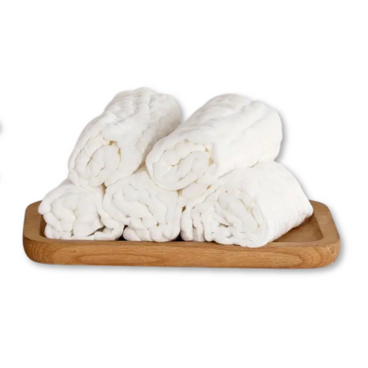 Little Leaf (5Pcs) Wash Cloths