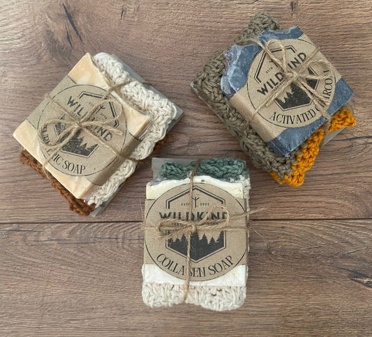 Concrete Soap Tray Gift Set